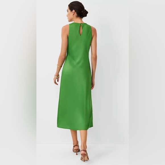 Ann Taylor Green Maxi Dress - Picture 2 of 9